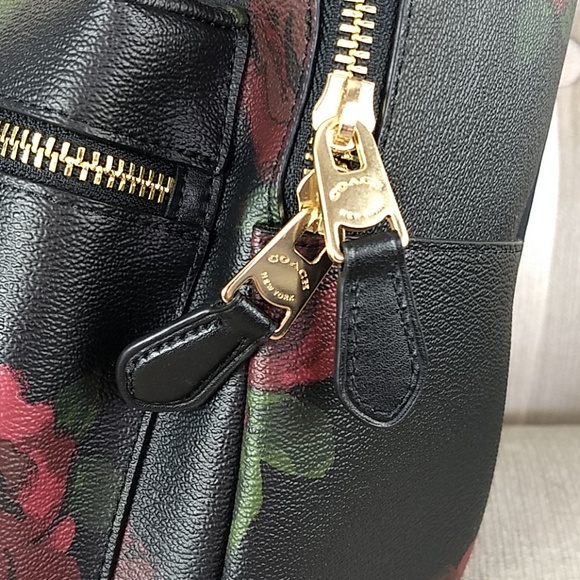 NWT Coach Jumbo Floral backpack and wallet set - Picture 6 of 8